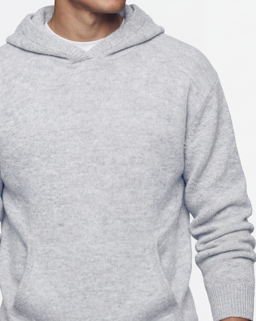 Relaxed Fit Soft Touch Knitted Hoodie