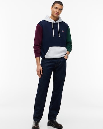 Tommy Jeans Colourblock Badge Hoodie - Multi