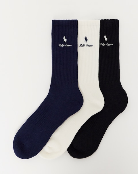 Polo Ralph Lauren 3 Pack Sport Socks - Multi