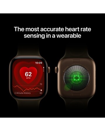 Apple Watch Series 12 GPS 46mm - Black Aluminium/Black Sport Band - S/M