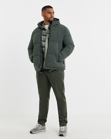 Jack & Jones Galaxy Puffer Jacket - Grey