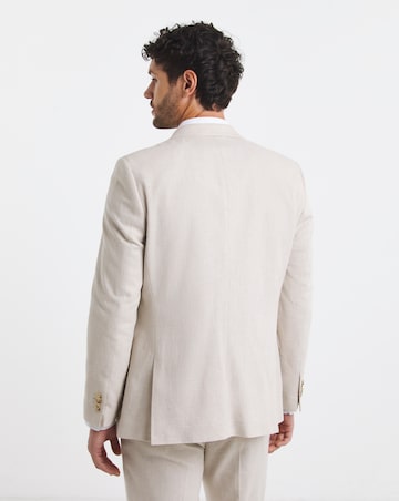 Linen Blend Suit Jacket