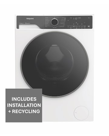 Hotpoint HP 105A CARE UK Fabric Care Washing Machine - White + Installation