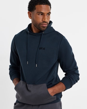 Voi Contrast Overhead Hoodie Long Length