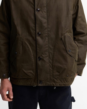 Barbour Re-Engineered Keiss Wax Parka - Beech