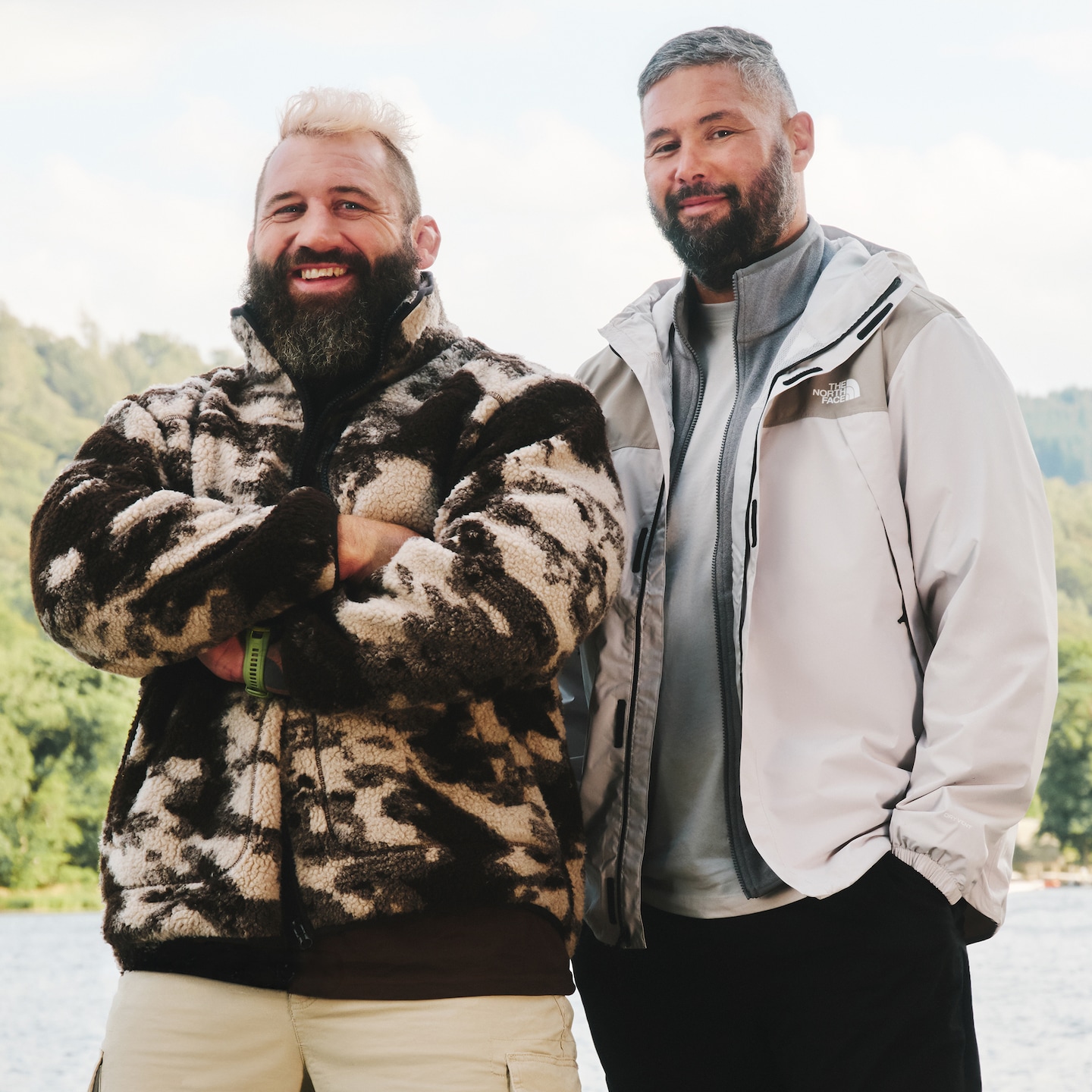 Joe and Tony wear new season fashion