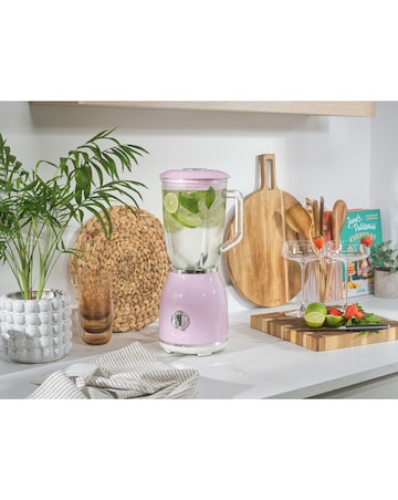 Salter Retro Glass Jug Blender - Pink