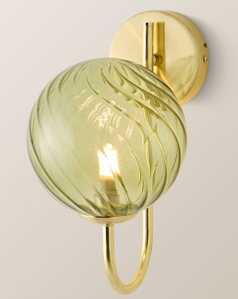 Sydney Brushed Gold Wall Light