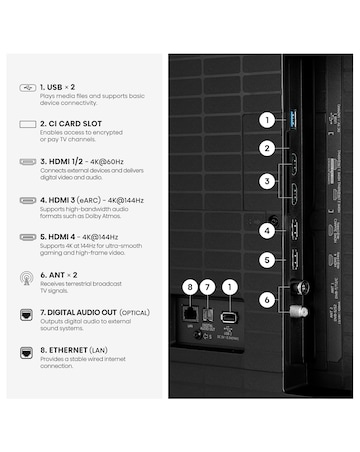 Hisense 55E78STUK PRO 55in QLED 4K Ultra HD Smart Gaming TV