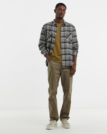 Pure Cotton Crew Neck T-Shirt Long