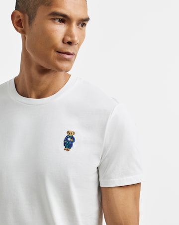Polo Ralph Lauren Short Sleeve Bear Lounge T-Shirt - White