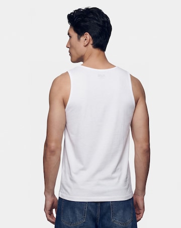 5 Pack Pure Cotton Vests- White