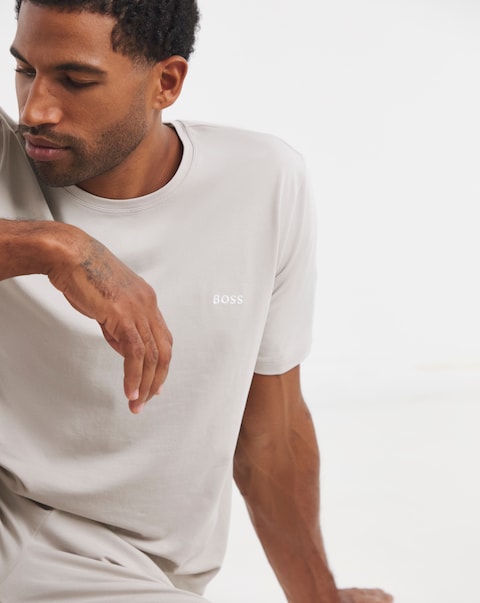 BOSS Mix & Match Lounge T-Shirt - Stone
