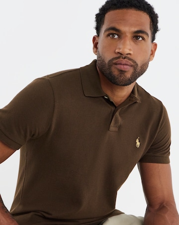 Polo Ralph Lauren Classic Short Sleeve Polo - Brown