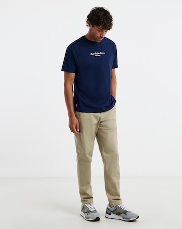 Polo Ralph Lauren Short Sleeve Script T-Shirt - Navy