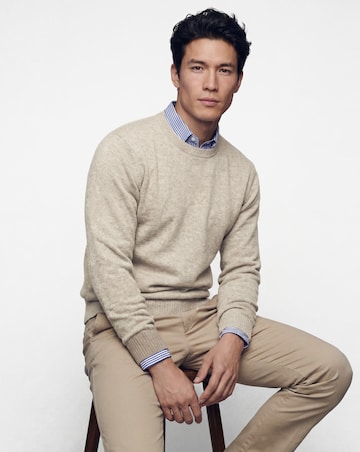 Lambswool Crew Neck Knitted Jumper