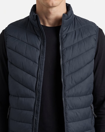 Navy Lightweight Padded Gilet