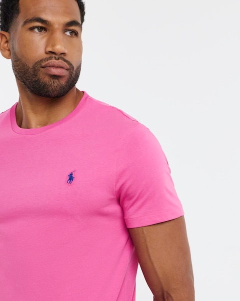 Polo Ralph Lauren Classic Short Sleeve T-Shirt - Bright Pink