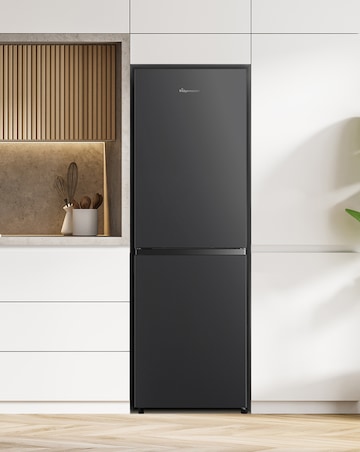 Fridgemaster MC55240EB 174cm 50/50 Fridge Freezer Black