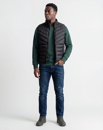 Black Lightweight Padded Gilet