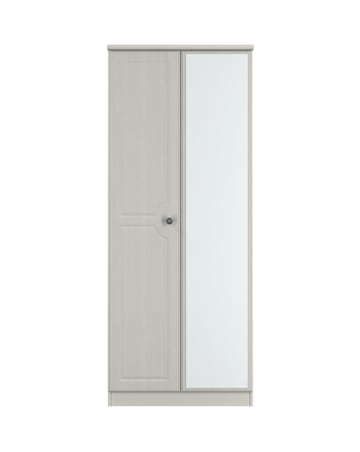 Peregrine Ready Assembled 2 Door Mirrored Wardrobe - Kids