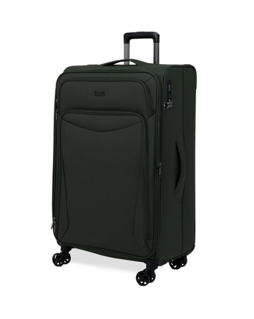 Rock Luggage Vitality 3pc Softshell Suitcase Set