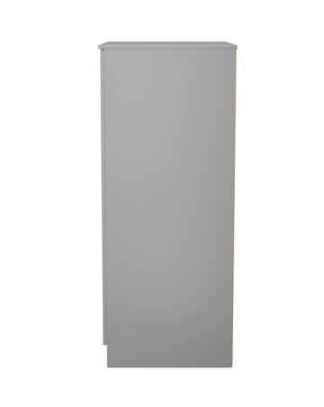 Eider Ready Assembled 2 Door Midi Wardrobe - Kids