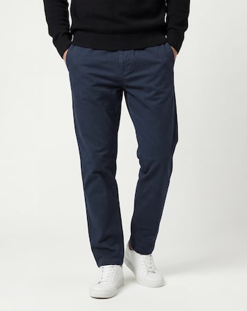 Elasticated Waist Straight Fit Chino