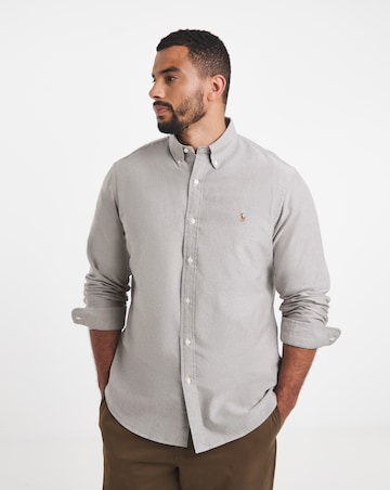 Polo Ralph Lauren Long Sleeve Classic Oxford Shirt - Brown
