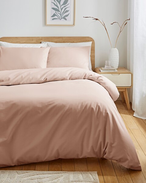 Easy Care Cotton Blend Duvet Cover Set