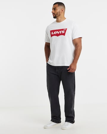 Levi's 501 Original Straight Fit Jean - Worn Black