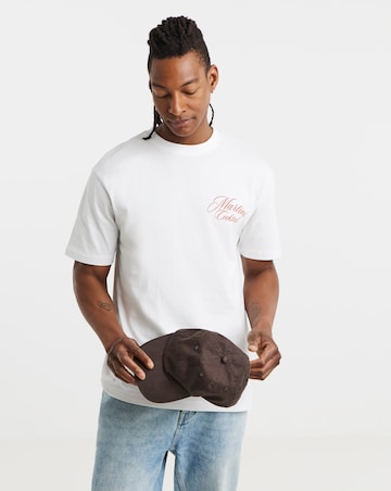 Only & Sons Martini Back Graphic T-Shirt - White