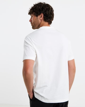 BOSS Short Sleeve Structure Logo T-Shirt - White