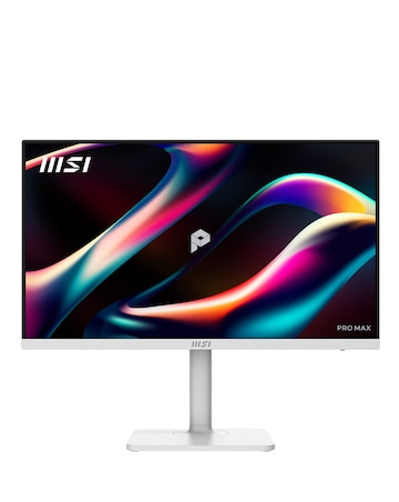 MSI PRO MAX 271PHW 27in FHD 144Hz 4ms IPS Adaptive-Sync Monitor - White