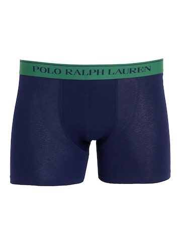 Polo Ralph Lauren 3 Pack Contrast Waistband Boxer Brief - Navy