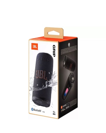 JBL Grip Compact Bluetooth Speaker - Black