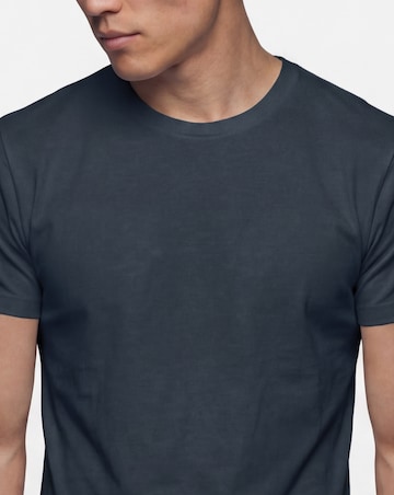 Pure Cotton Crew Neck T-Shirt- Navy
