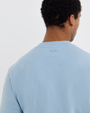 Lacoste Short Sleeve Croc Graphic T-Shirt - Light Blue