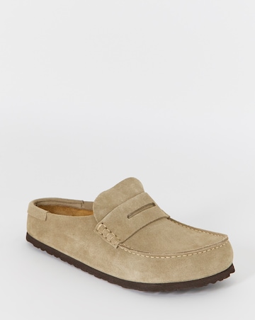 Birkenstock Classic Suede Naples Loafer - Taupe