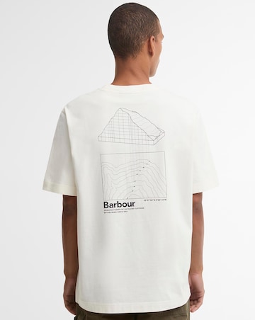 Barbour Woodbine Short Sleeve Relaxed Graphic T-Shirt - White