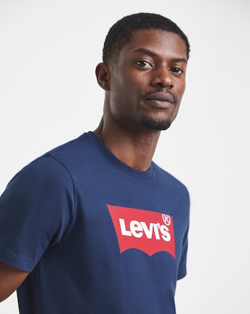 Levi's Classic Short Sleeve Batwing T-Shirt - Navy