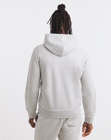 Polo Ralph Lauren Double Knit Zip Through Hoodie - Light Grey Heather