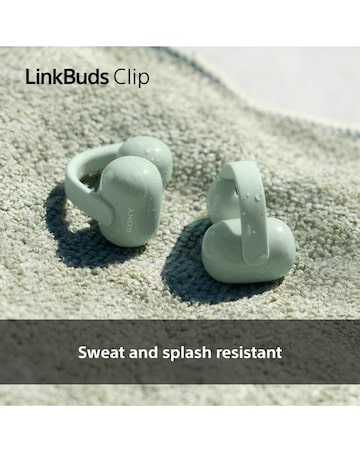 Sony LinkBuds Clip Open-Ear True Wireless Earbuds - Green
