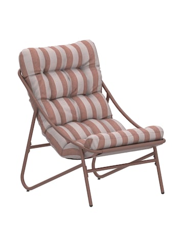 Charles Bentley Truffle Stripe Bistro Set