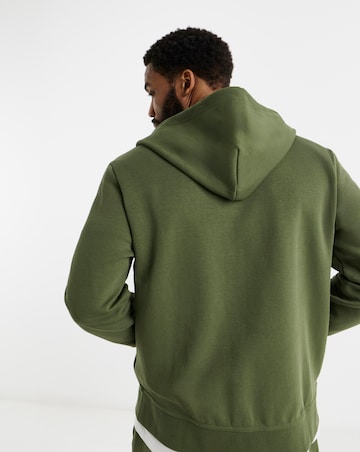 Polo Ralph Lauren Double Knit Zip Through Hoodie - Olive