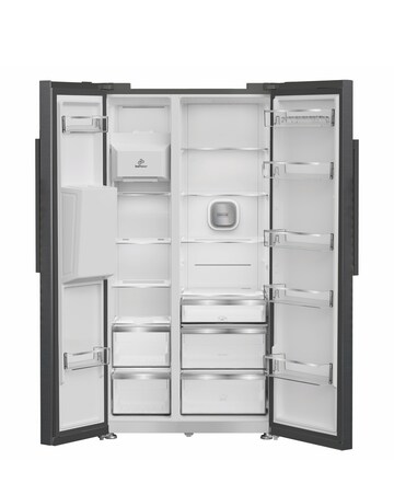 Hotpoint HPG2 6574W XBR5UK American Fridge Freezer FreshShield Inox + Install