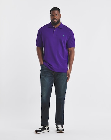 Polo Ralph Lauren Classic Short Sleeve Polo Shirt - Purple