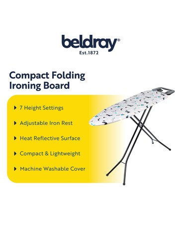Beldray Dog Print Collapsible Ironing Board