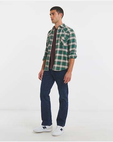 Wrangler Western Check Shirt - Green