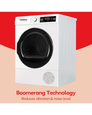 Russell Hobbs RH9HPTD111W, 9kg, Heat Pump Tumble Dryer - White